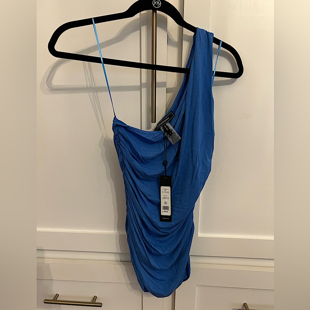 BCBG One Shoulder Top NWT